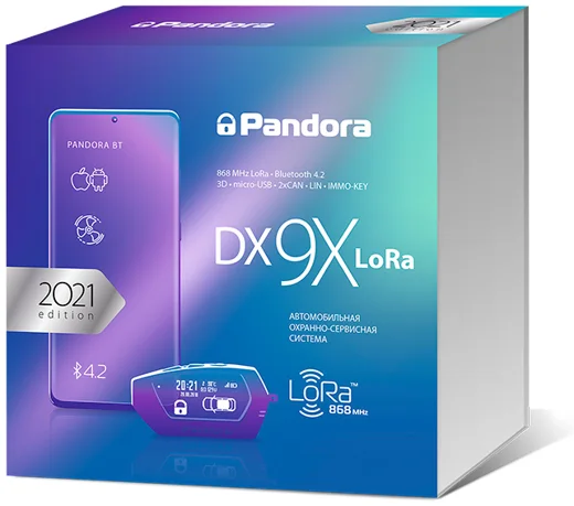 Упаковка Pandora DX-9x LoRa